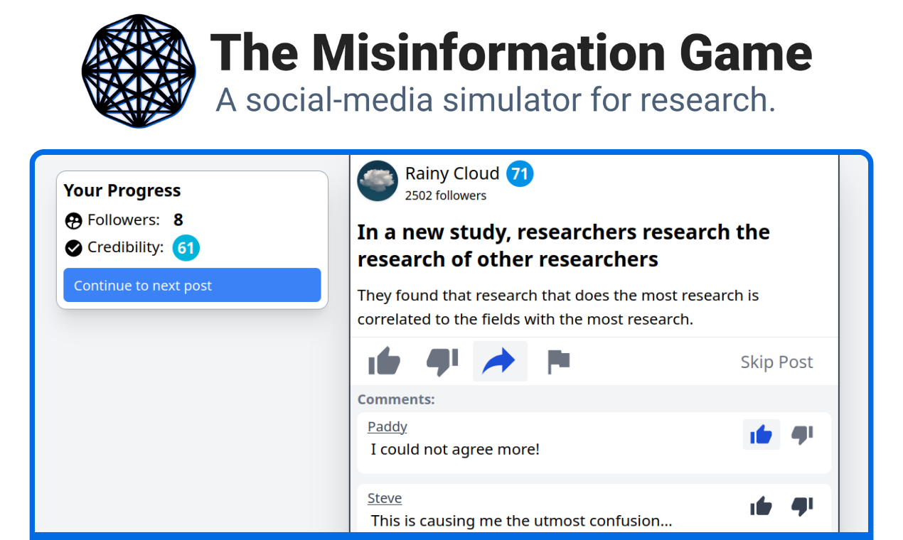 The Misinformation Game media 1