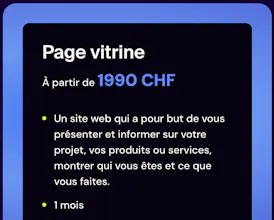 Création de Landing page gallery image