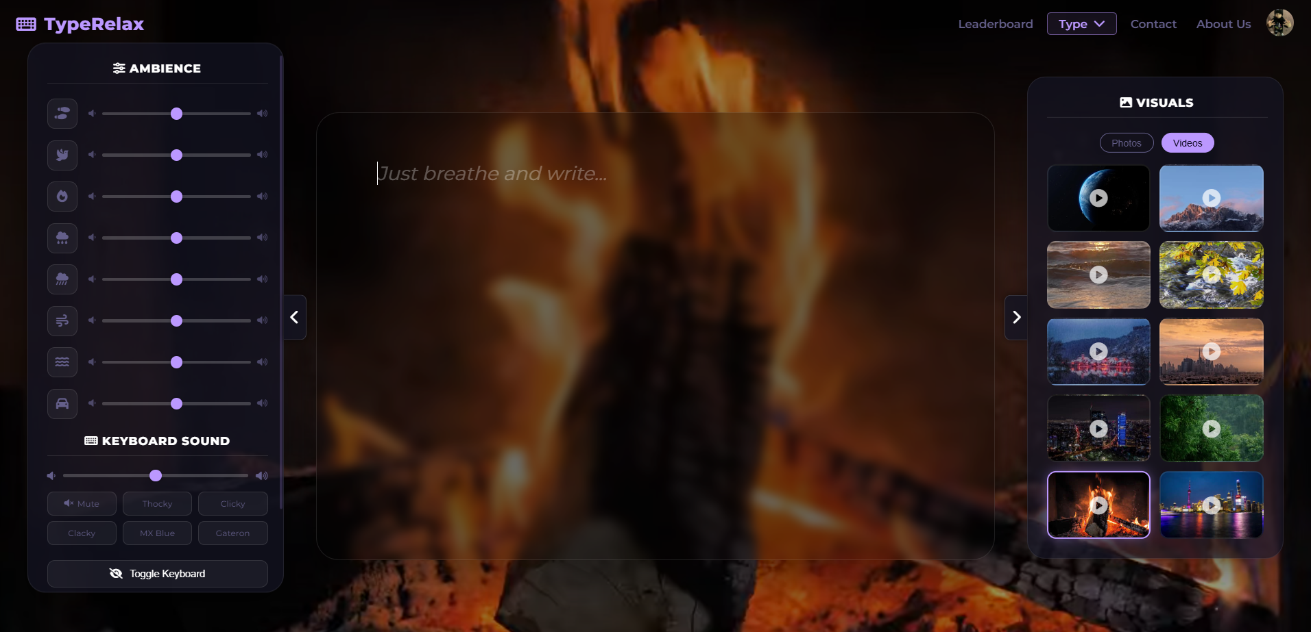 TypeRelax - Screenshot 3 showing product features and functionality