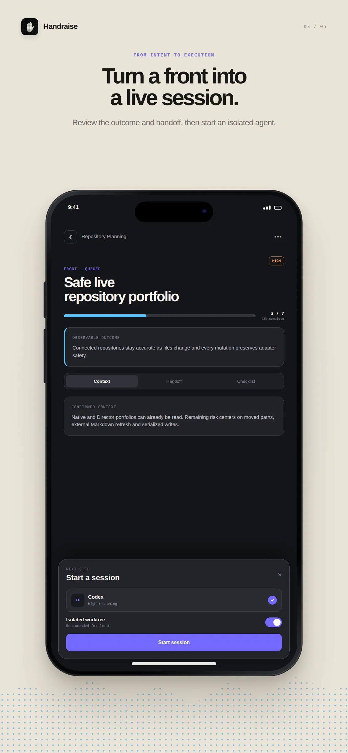 Handraise screenshot 2