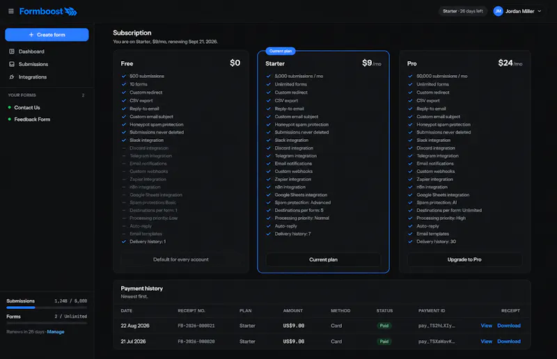Formboost screenshot 11