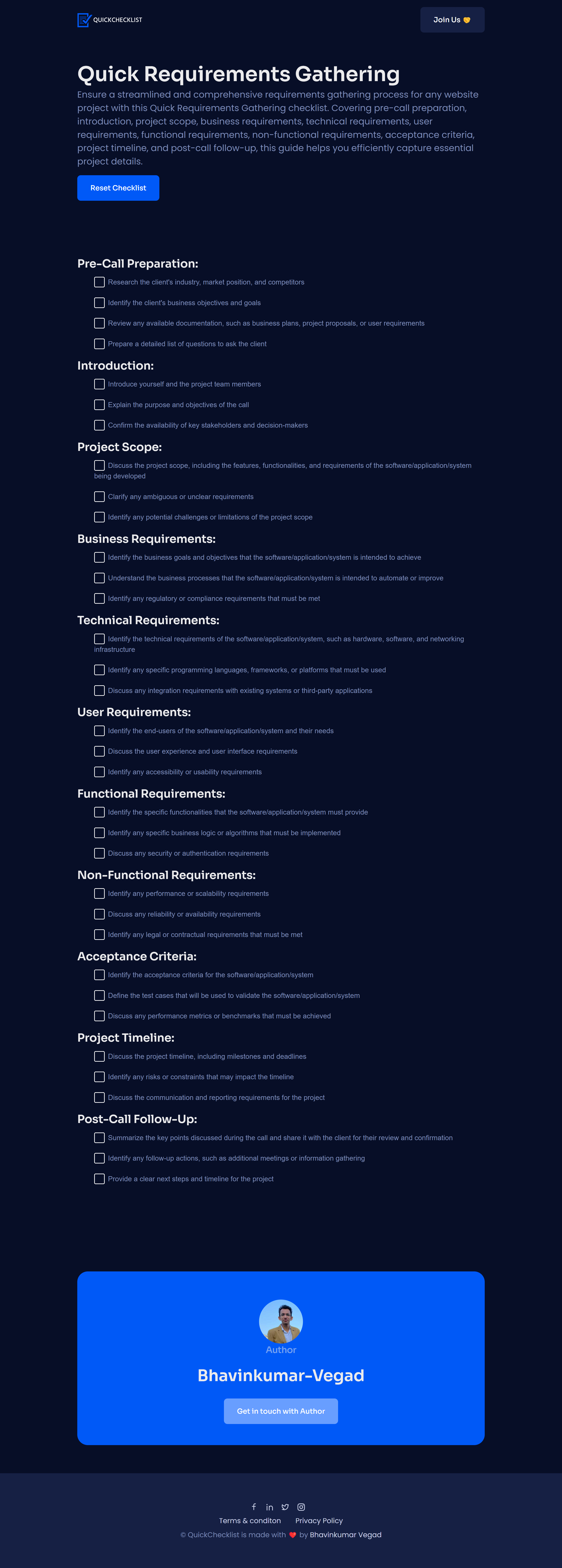 QuickChecklist media 3