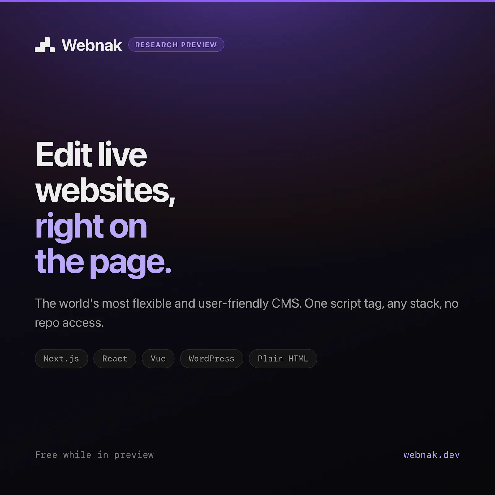 Webnak screenshot 2
