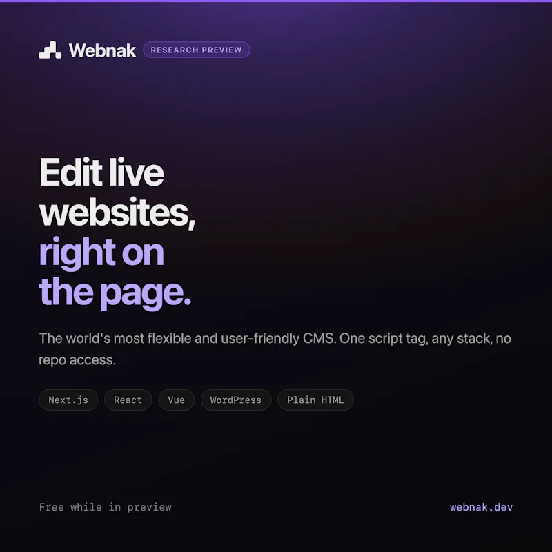 Webnak screenshot 2