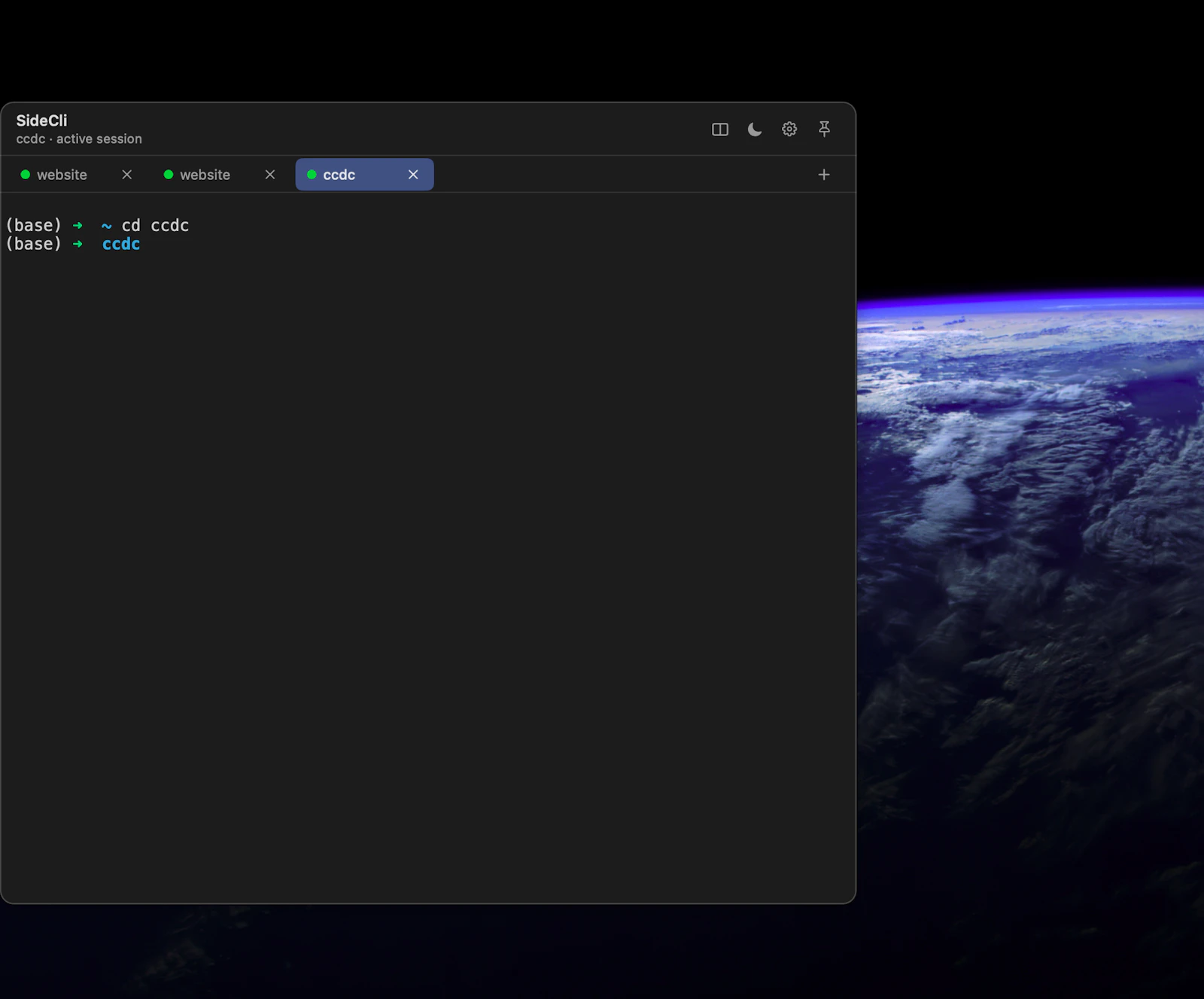 SideCli screenshot 2