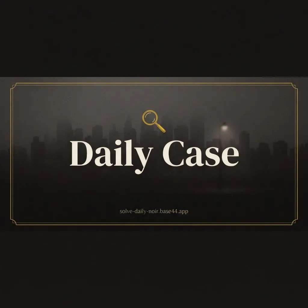 Daily Case — A mystery a day gallery image