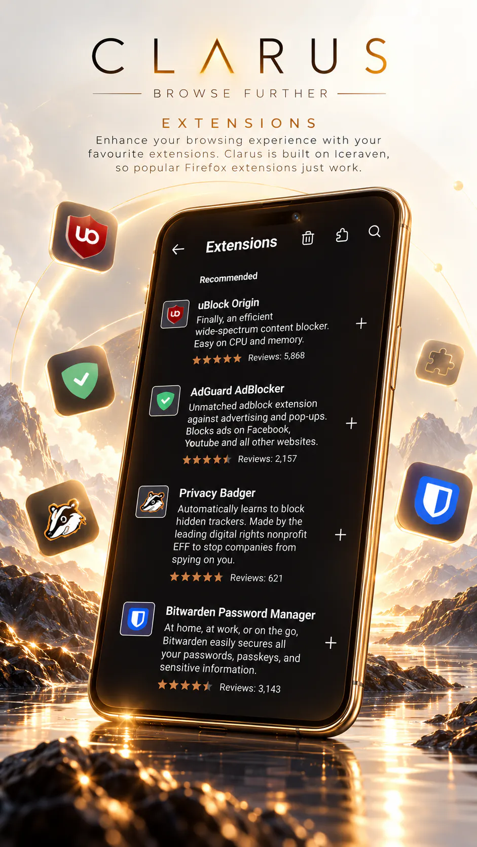 Clarus Browser gallery image