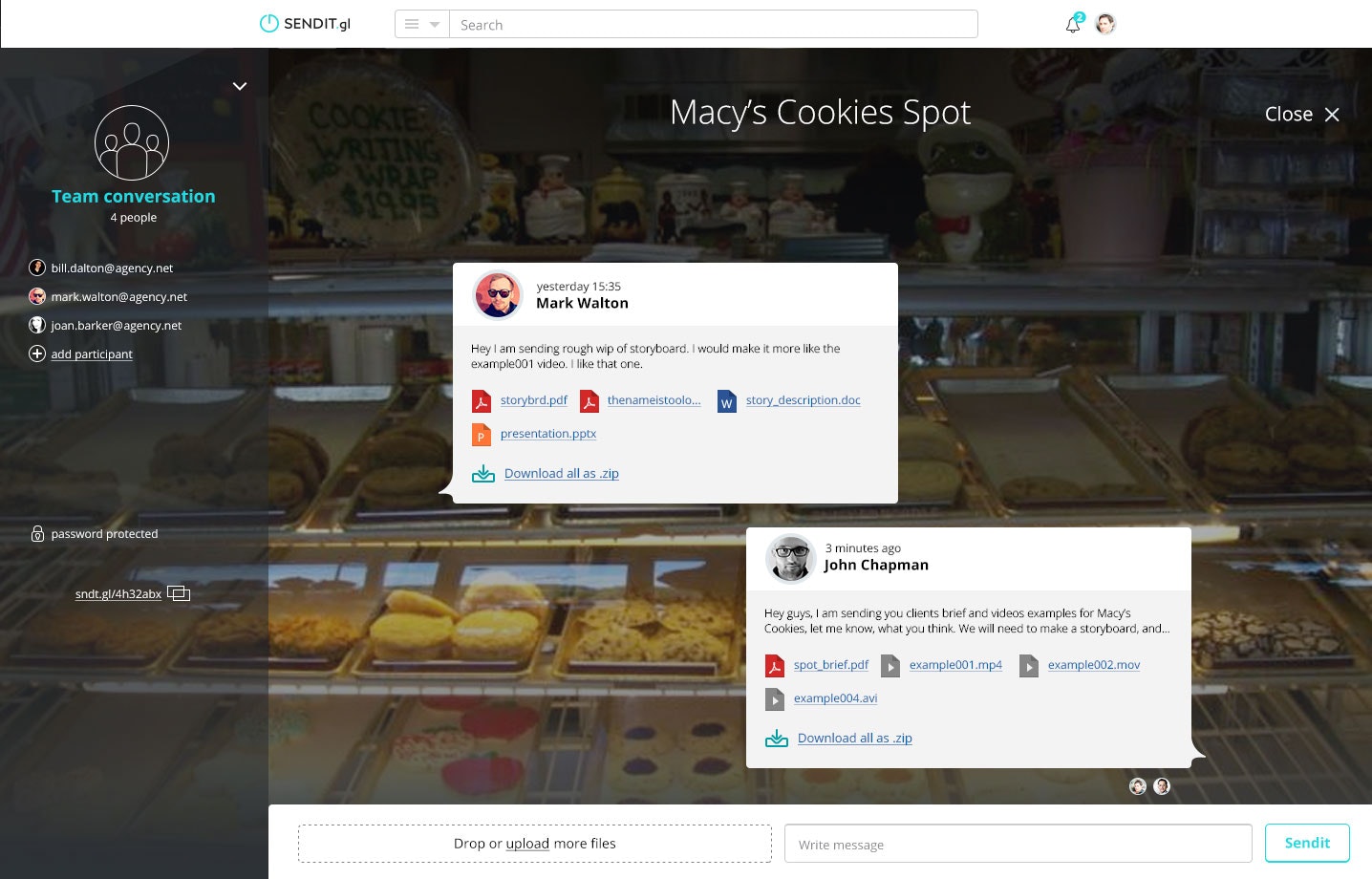 Sendit.gl gallery image