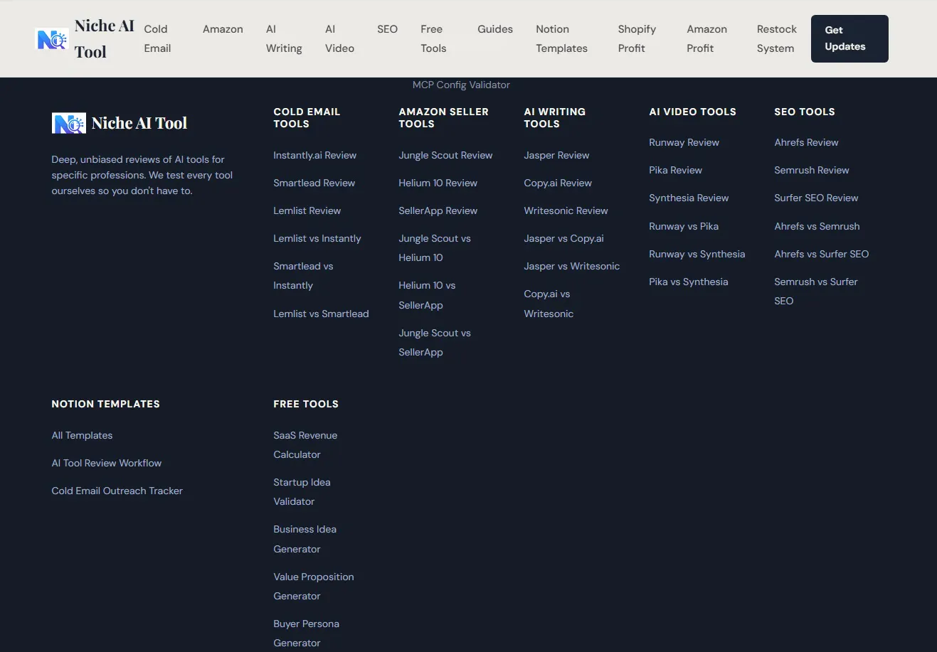 Niche AI Tool gallery image