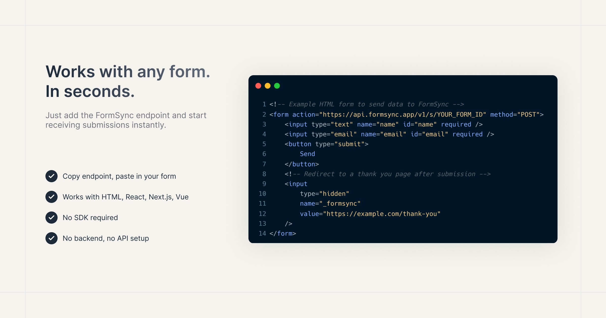 FormSync - Screenshot 4 showing product features and functionality