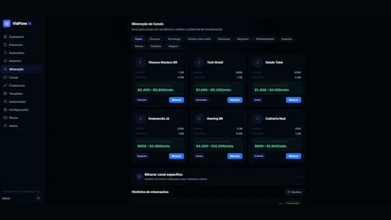 VidFlow AI screenshot 1 (video preview)