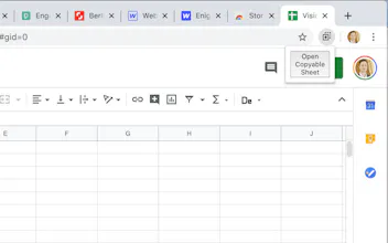 Enable Spreadsheet Copy gallery image