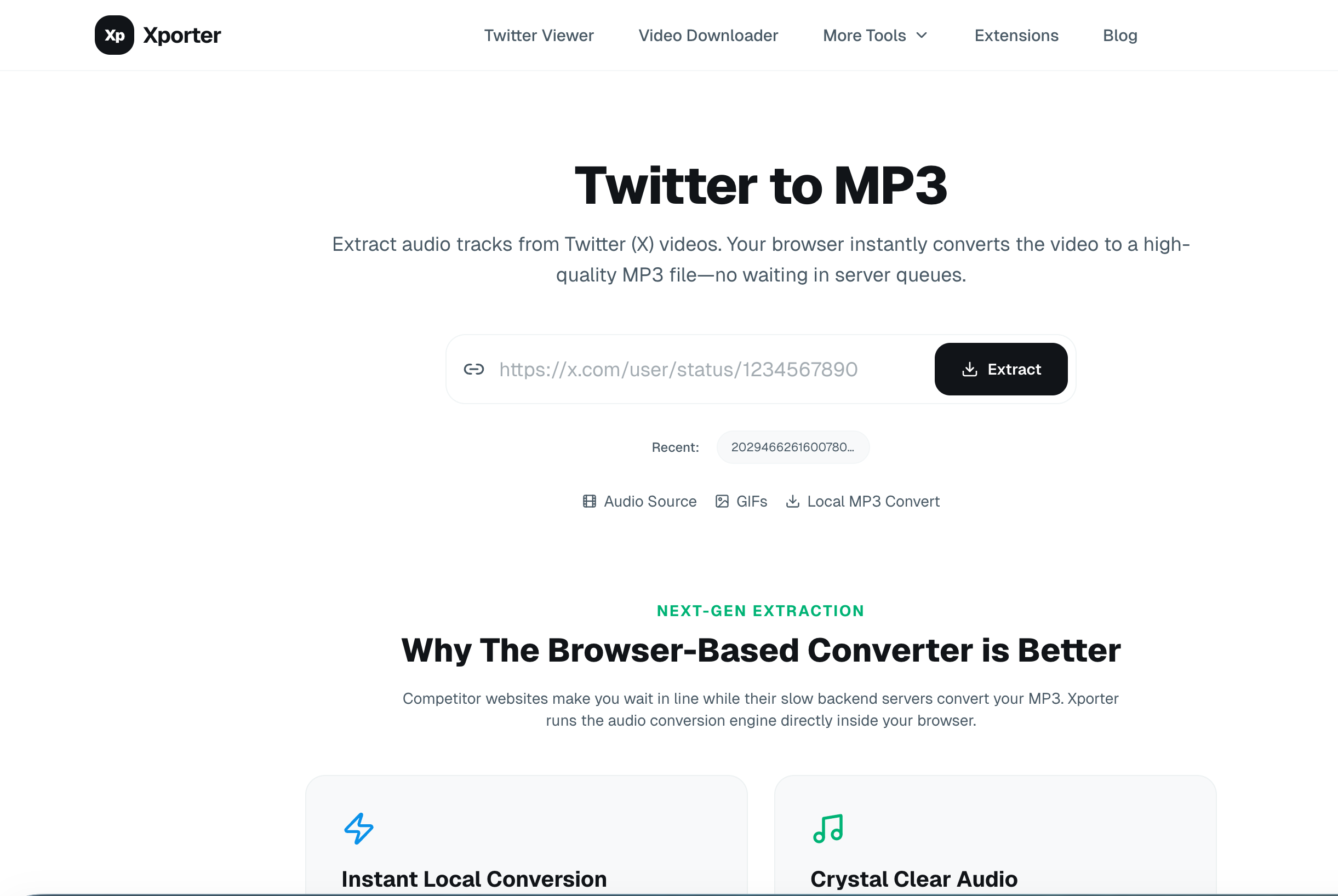 Xporter - Screenshot 2 showing product features and functionality