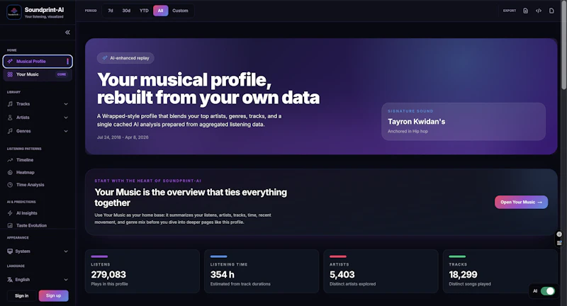 Soundprint-AI screenshot 3