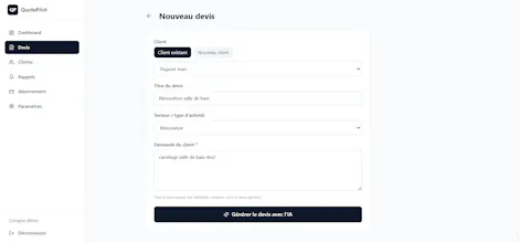 QuotePilot gallery image
