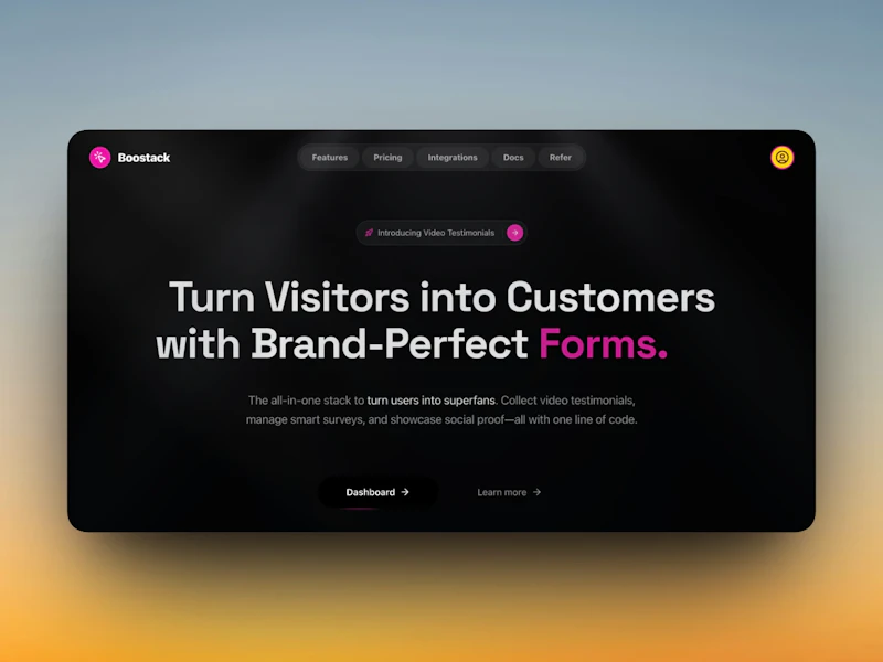 Boostack screenshot 2