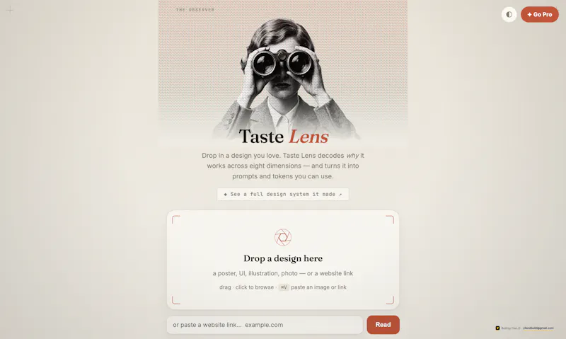 Taste Lens screenshot 1