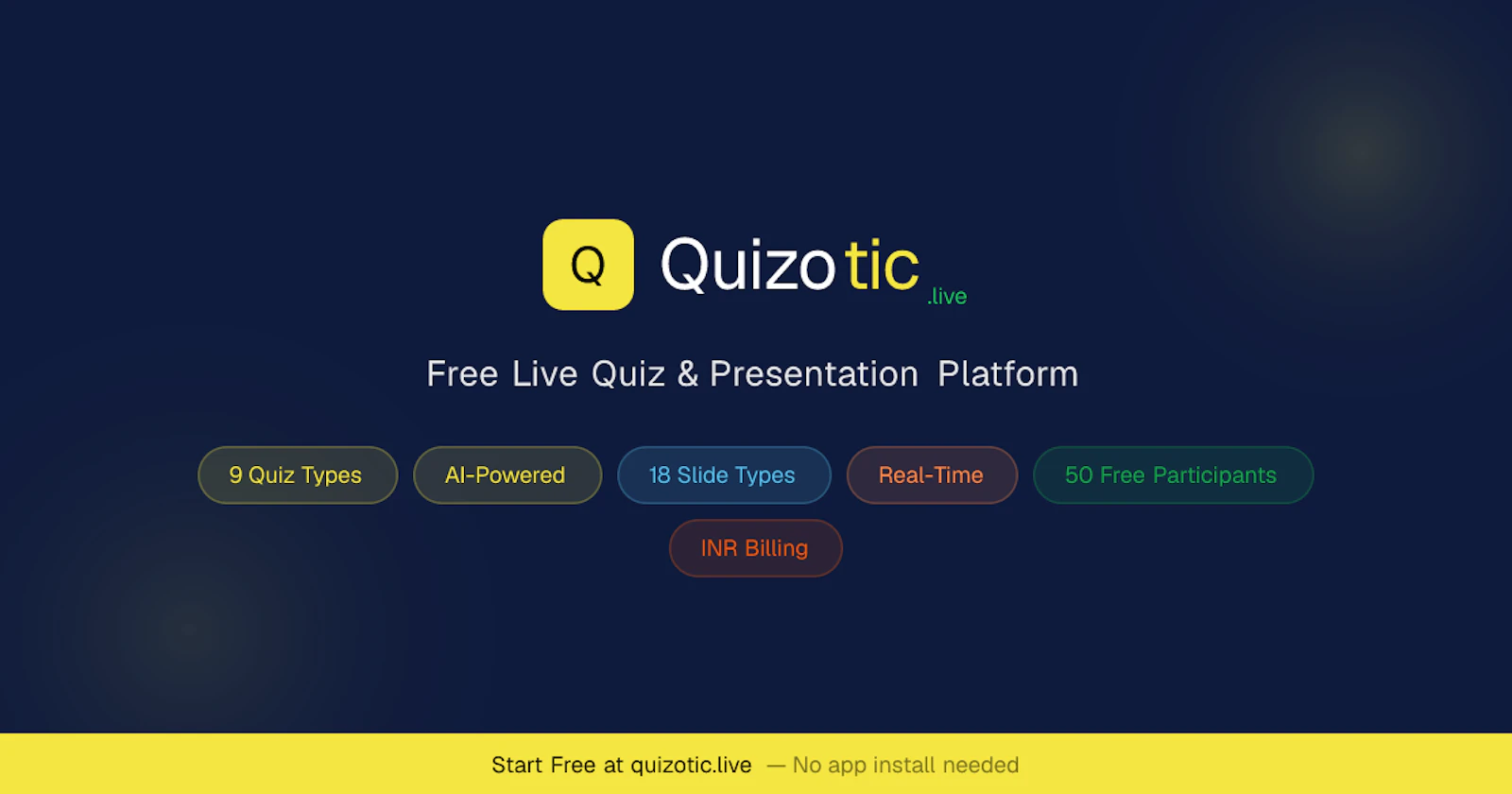 Quizotic screenshot 1