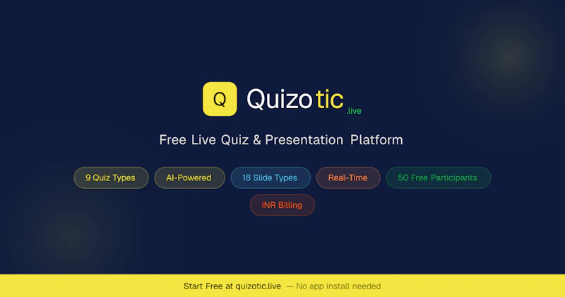 Quizotic screenshot 1