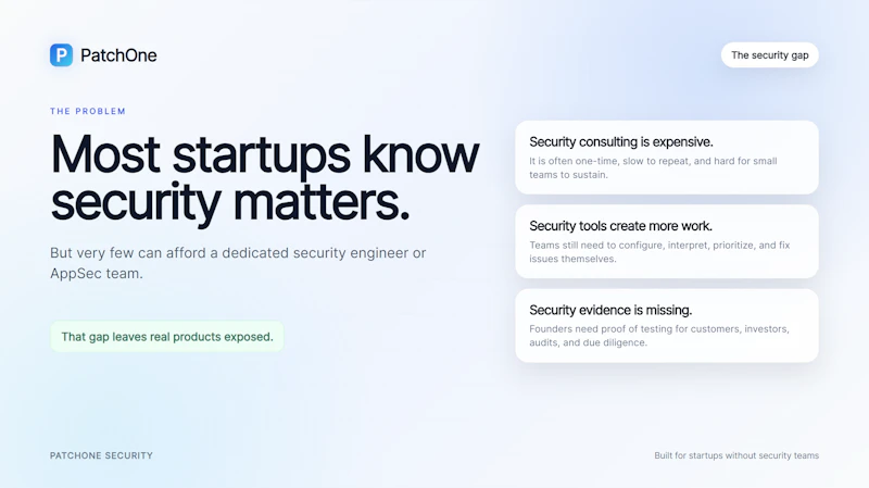 PatchOne Security screenshot 2