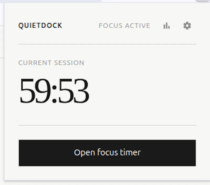 QuietDock screenshot 3