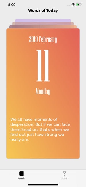 Words of Day gallery image