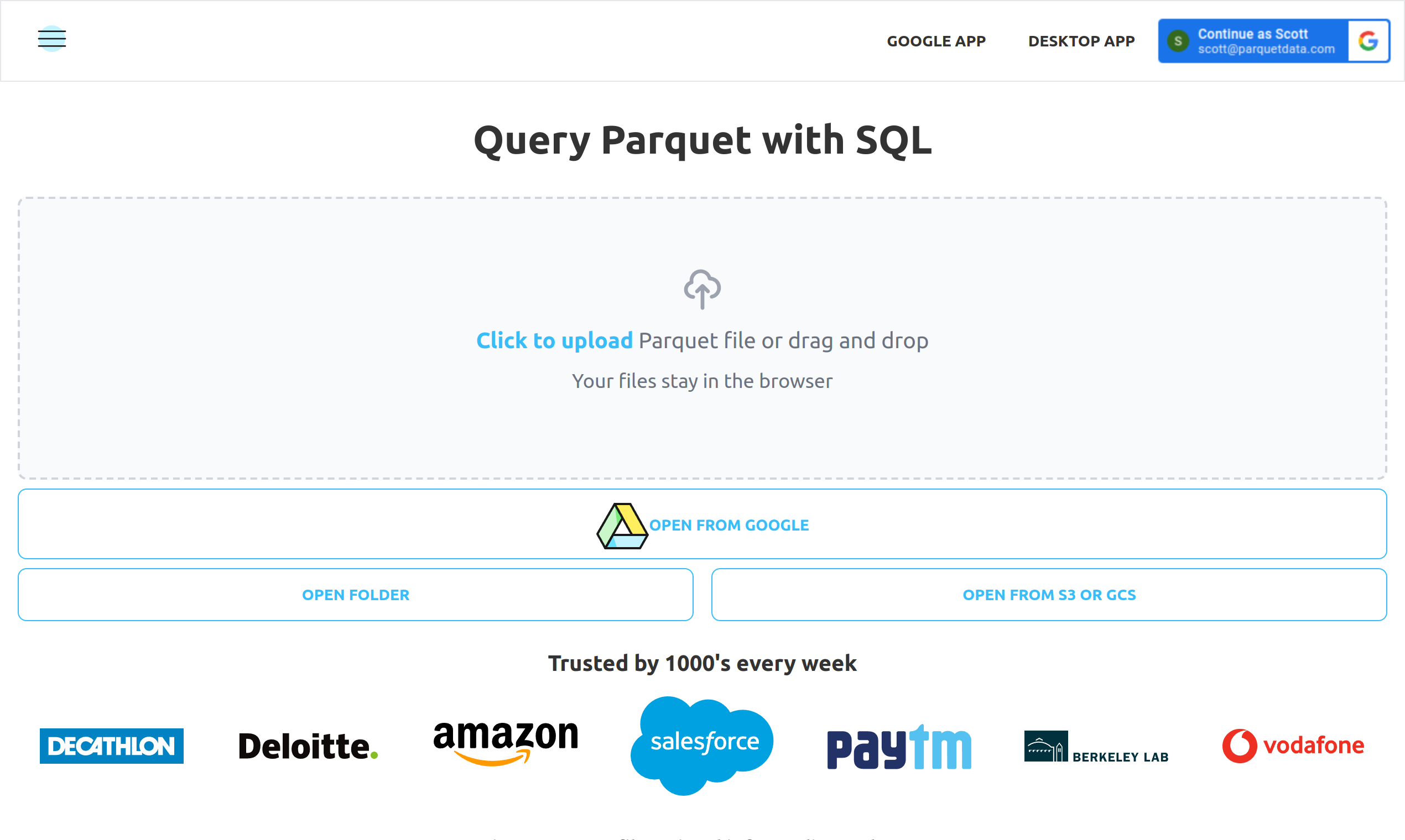 Parquet Tools - Work with Parquet files from your browser media 4