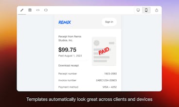 EmailBuilder.js gallery image