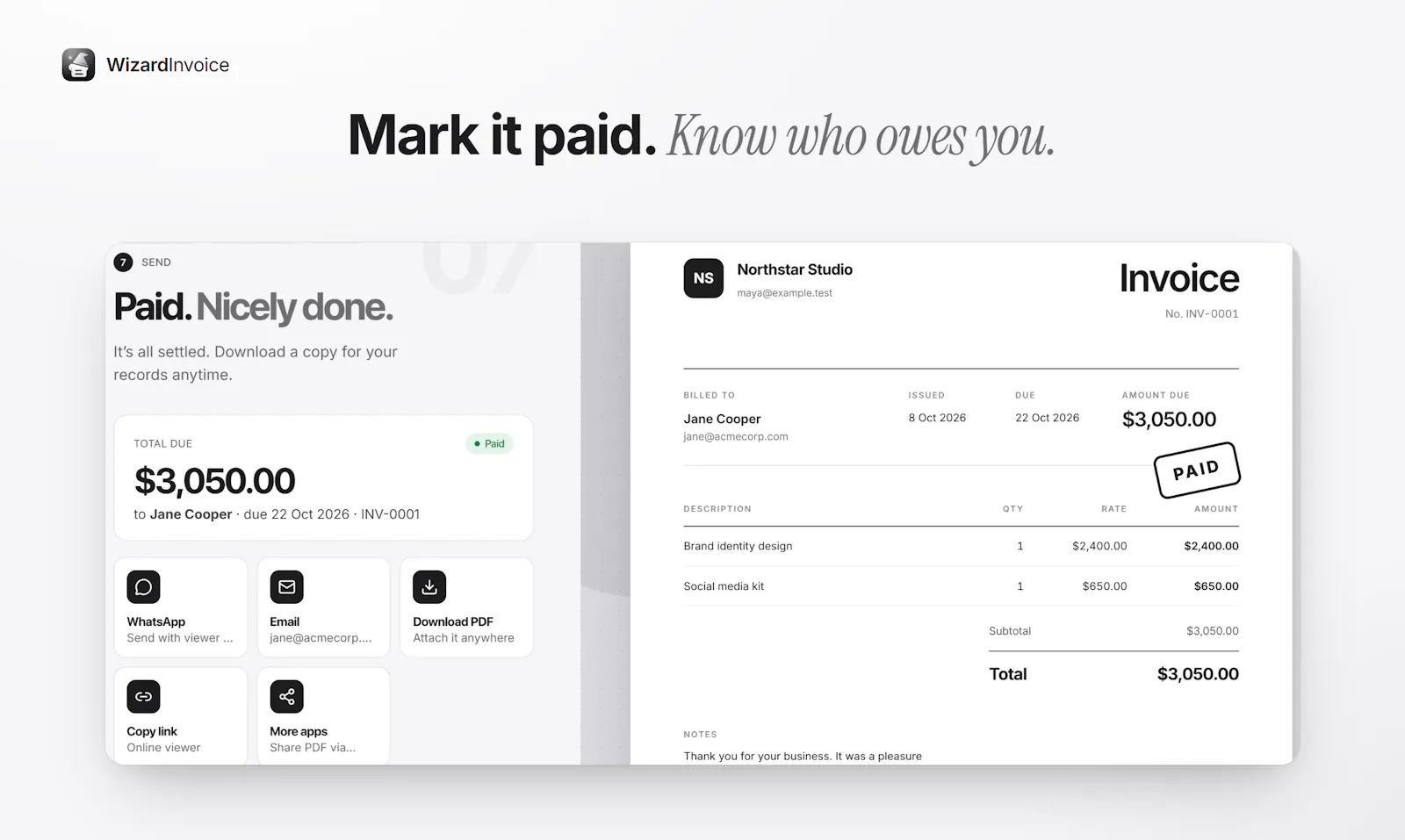 Wizard Invoice screenshot 5
