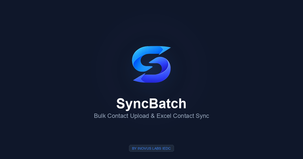 SyncBatch gallery image