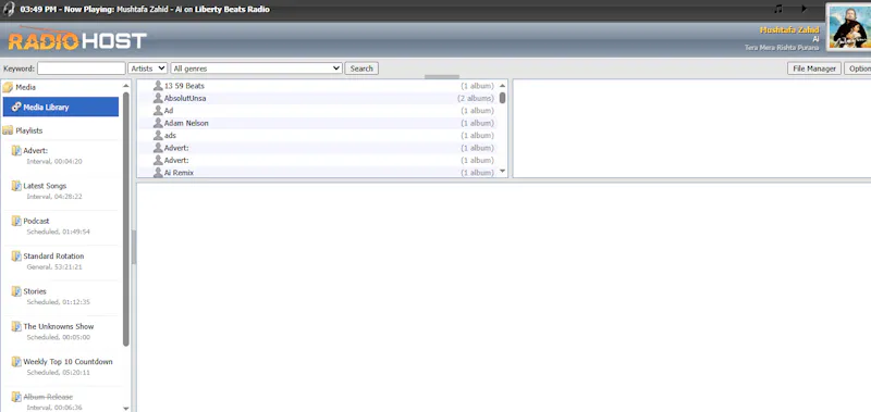radiohost.online screenshot 3