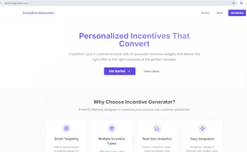 Incentive Generator gallery image