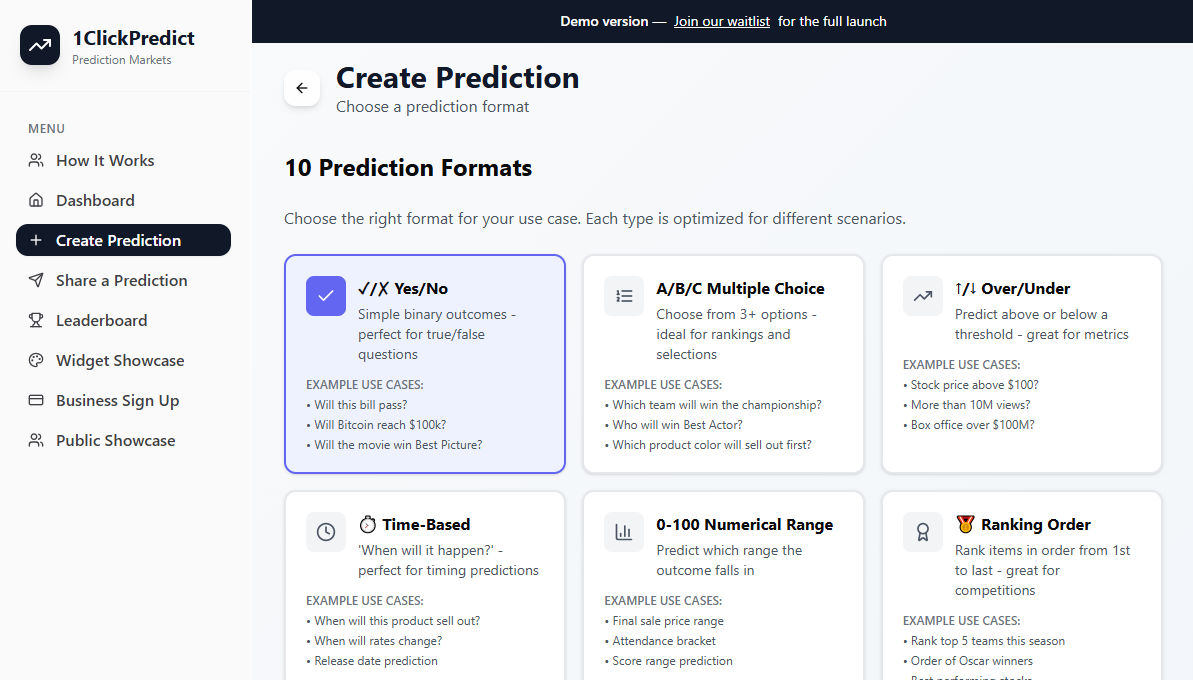 1ClickPredict gallery image
