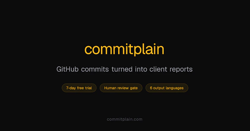 commitplain screenshot 3