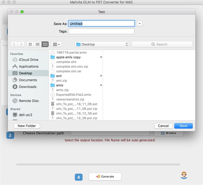 Mailvita OLM naar PST Converter voor Mac media 4