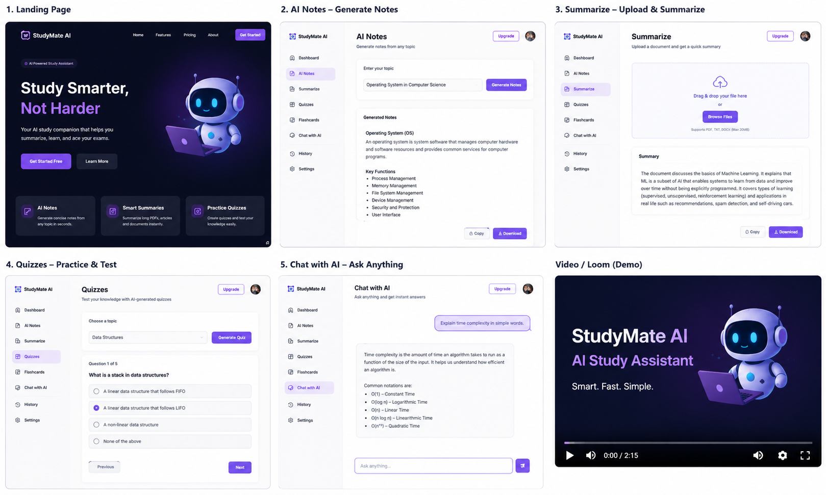 StudyMate AI gallery image