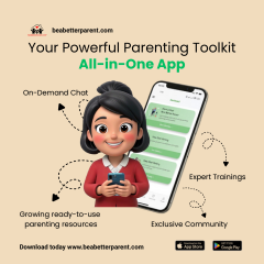 Be A Better Parent  - Product Hunt launch logo and brand identity