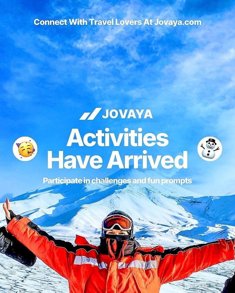 Jovaya Activities - Connect And Explore - Main product screenshot demonstrating key features and user interface