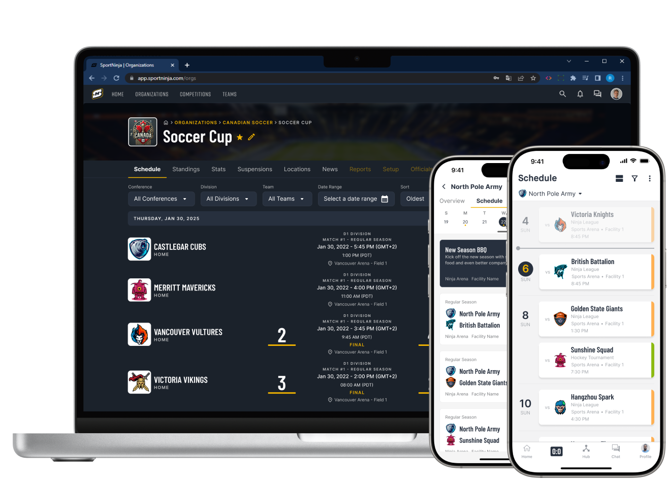 SportNinja - Screenshot 3 showing product features and functionality