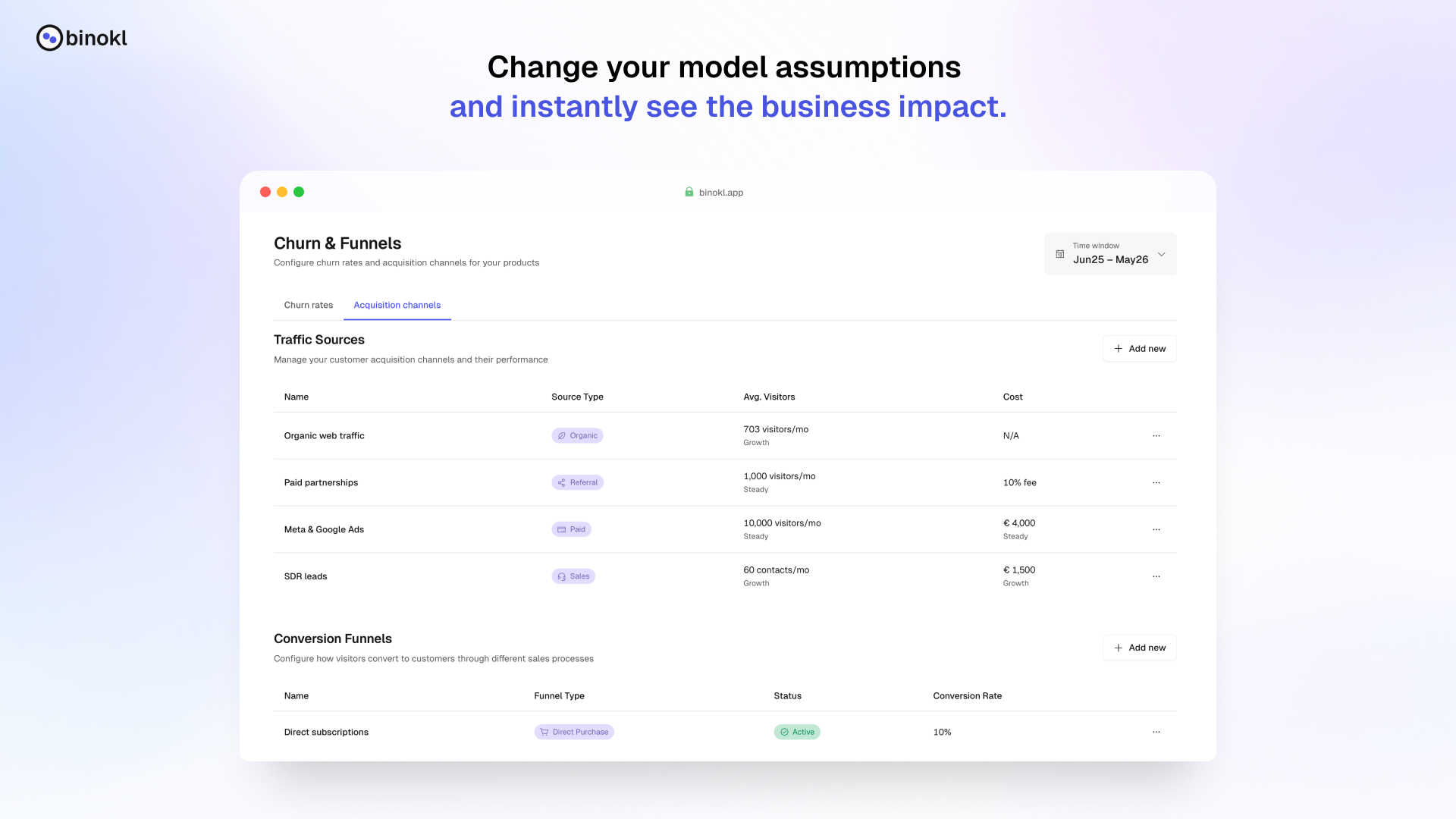 Binokl - Screenshot 3 showing product features and functionality