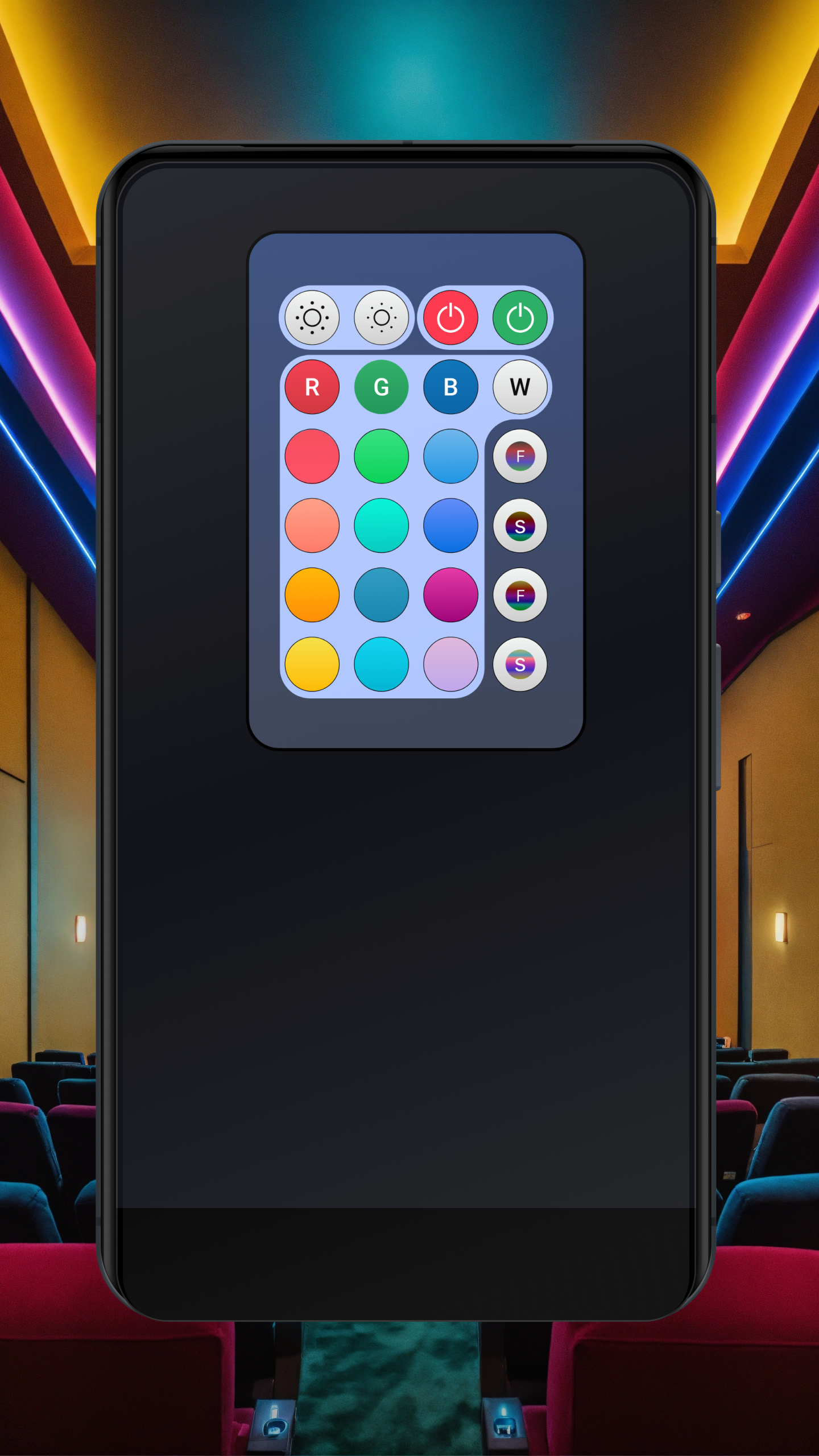 Mídia 2 de LED RGB Stripe Remote - Controle suas luzes RGB usando este aplicativo simples e poderoso.