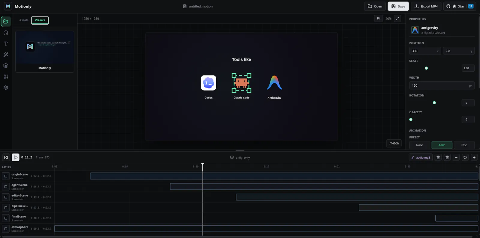 Motionly screenshot 2