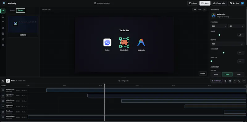 Motionly screenshot 2