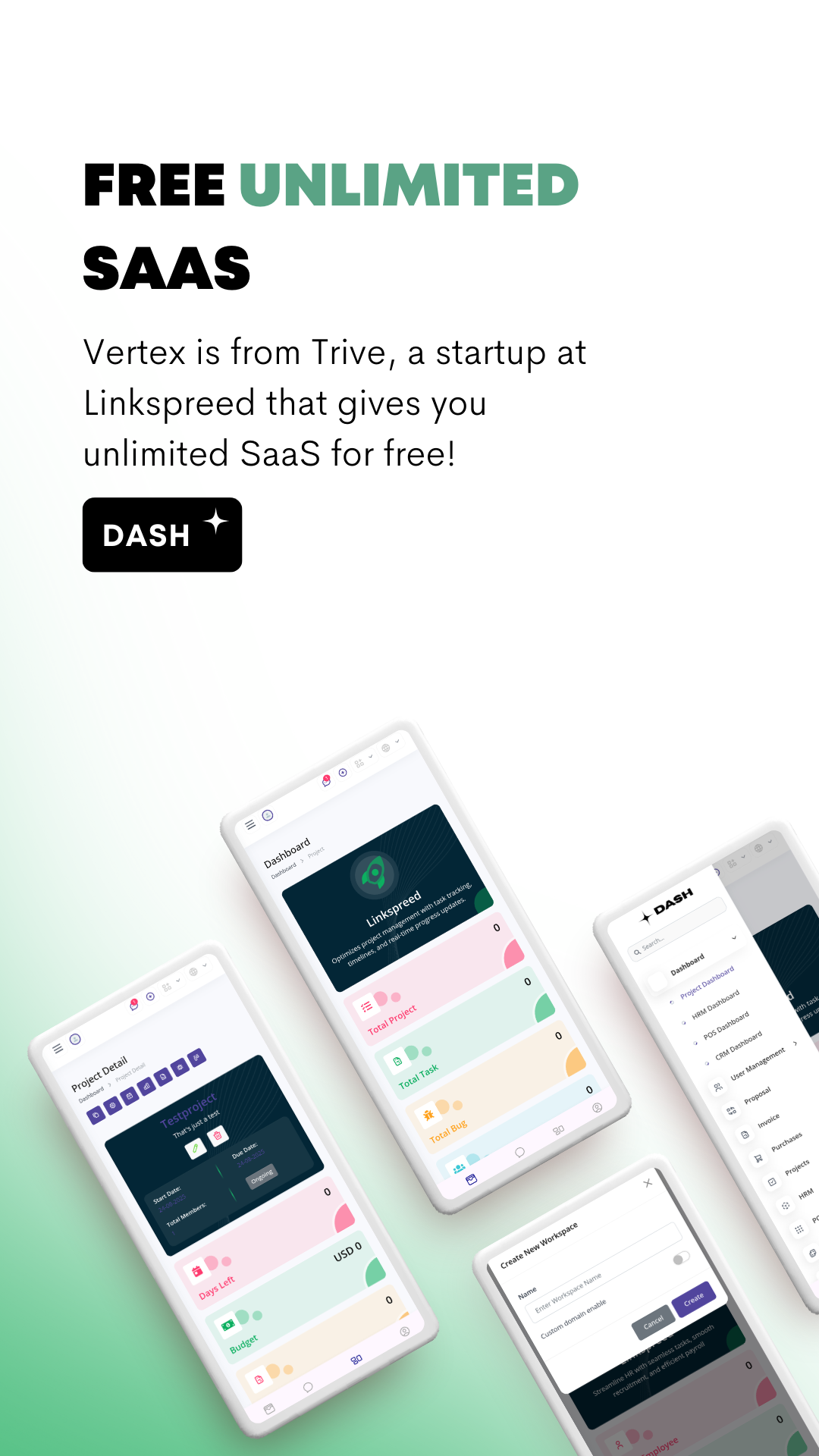 Media Đỉnh vertex - Vertex Dash là một giải pháp ERP, PM, HRM và CRM miễn phí 4