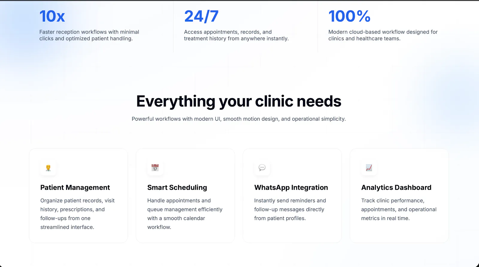 ModClinic screenshot 2