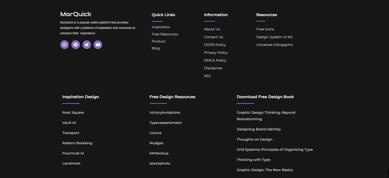 Morquick Website Inspiration & Resources screenshot 4