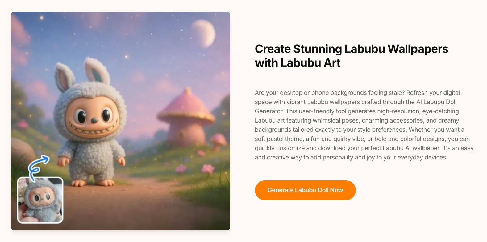 Labubu Art Doll Generator media 2