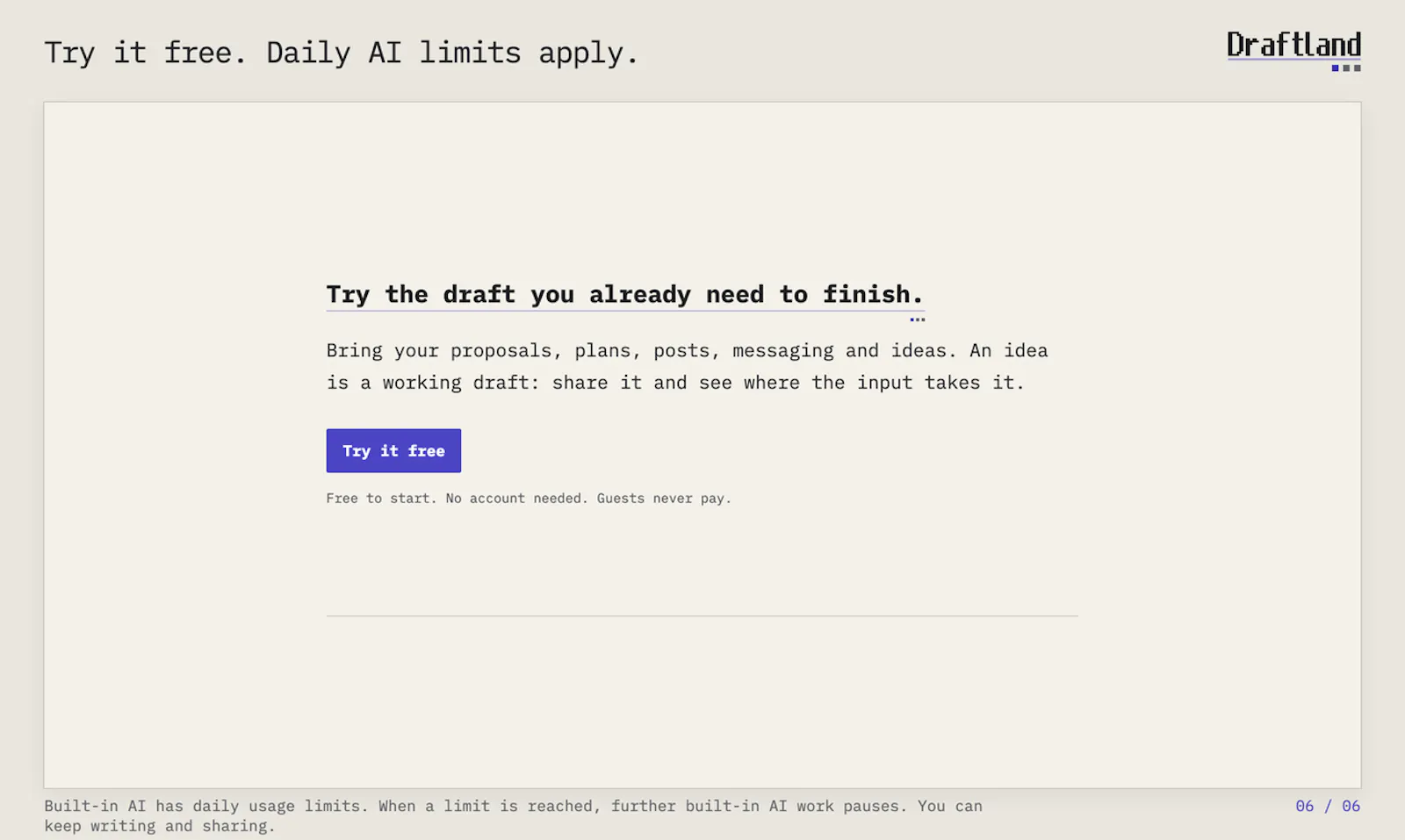 Draftland screenshot 7
