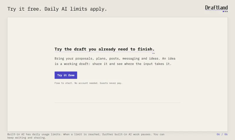 Draftland screenshot 7