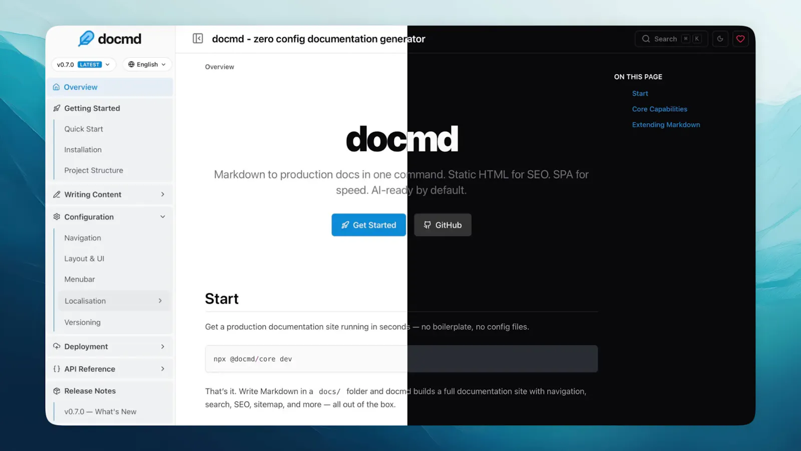 docmd AI Assistant screenshot 1